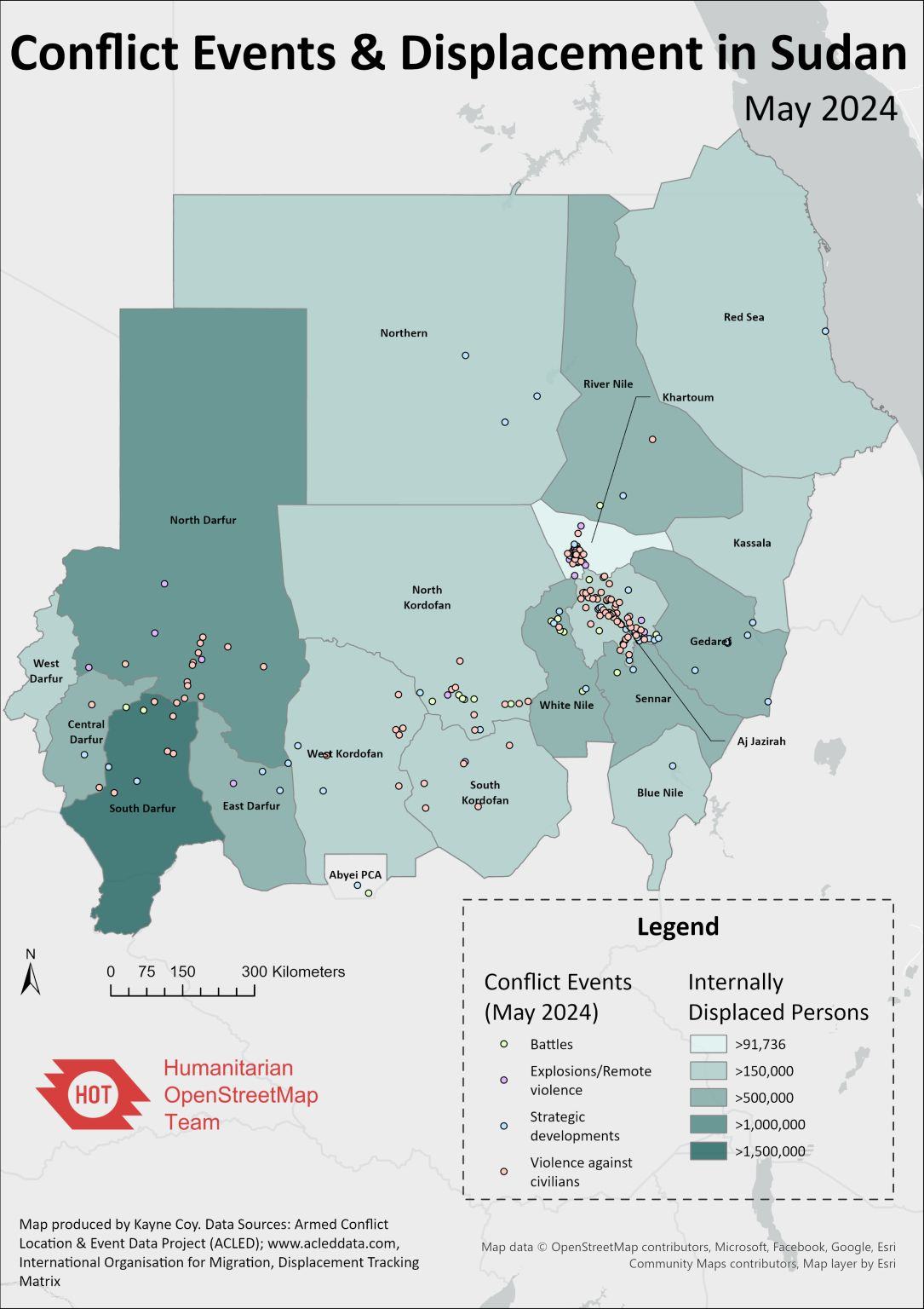 Sudan Displacement Map